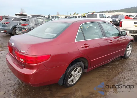 2005 Honda Accord 2.4 Ex z USA, uszkodzony, nr VIN 1HGCM56745A113567
